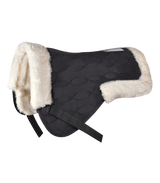 Half Saddle Pad with Synthetic Lambskin