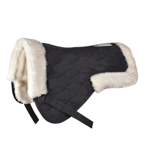Half Saddle Pad with Synthetic Lambskin