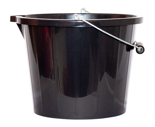 Red Gorilla Standard 3 Gallon Bucket - Black