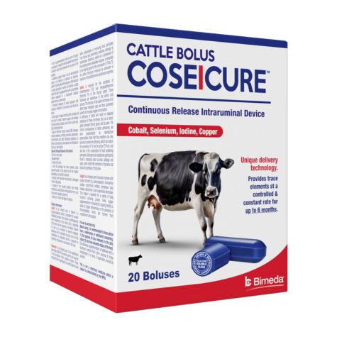 CoseIcure Cattle Bolus+Iodine - 20 Pack