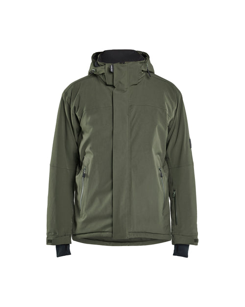 BLAKLADER STRIKER Winter Jacket Stretch 49911917, Forest Night