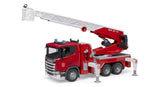 Bruder U03590 Scania fire engine with ladder