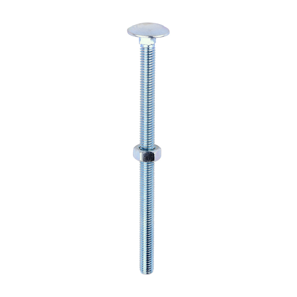 Timco Carriage Bolts & Nuts - Zinc