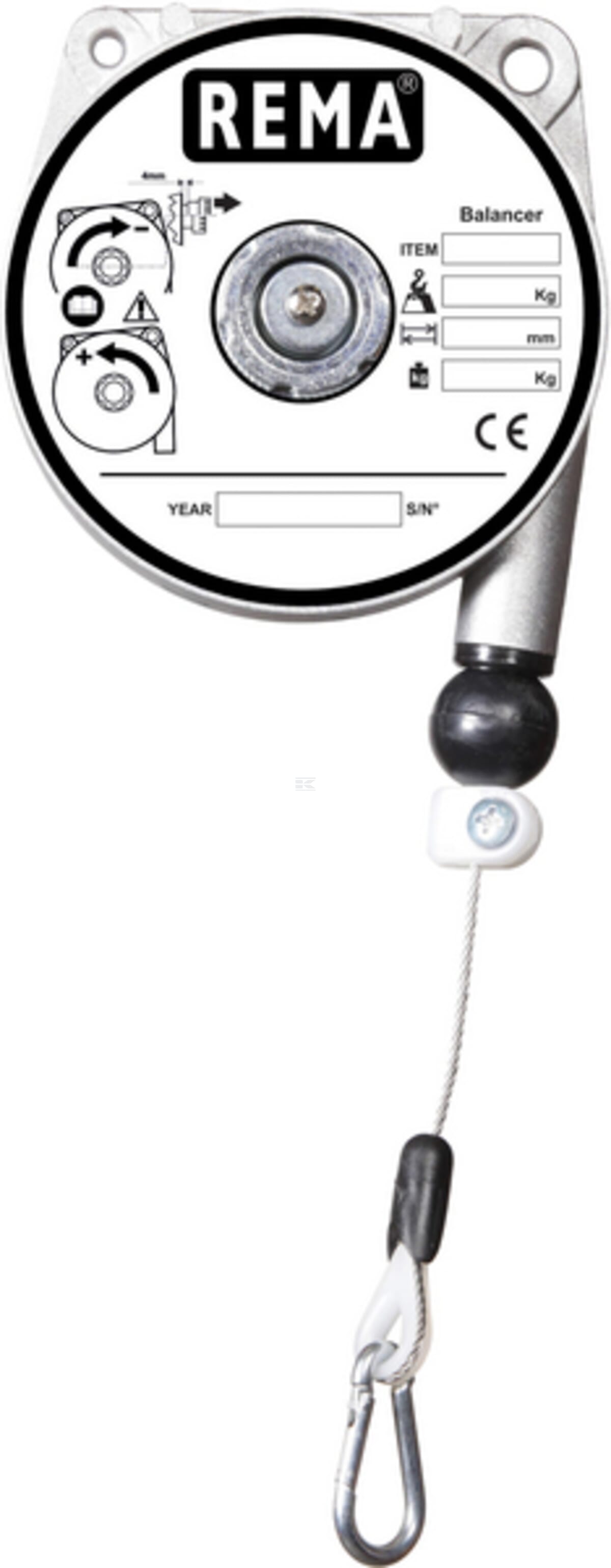 Tool balancers, light-weight design Rema