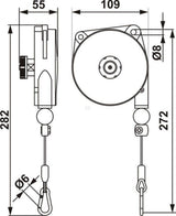 Tool balancers, light-weight design Rema