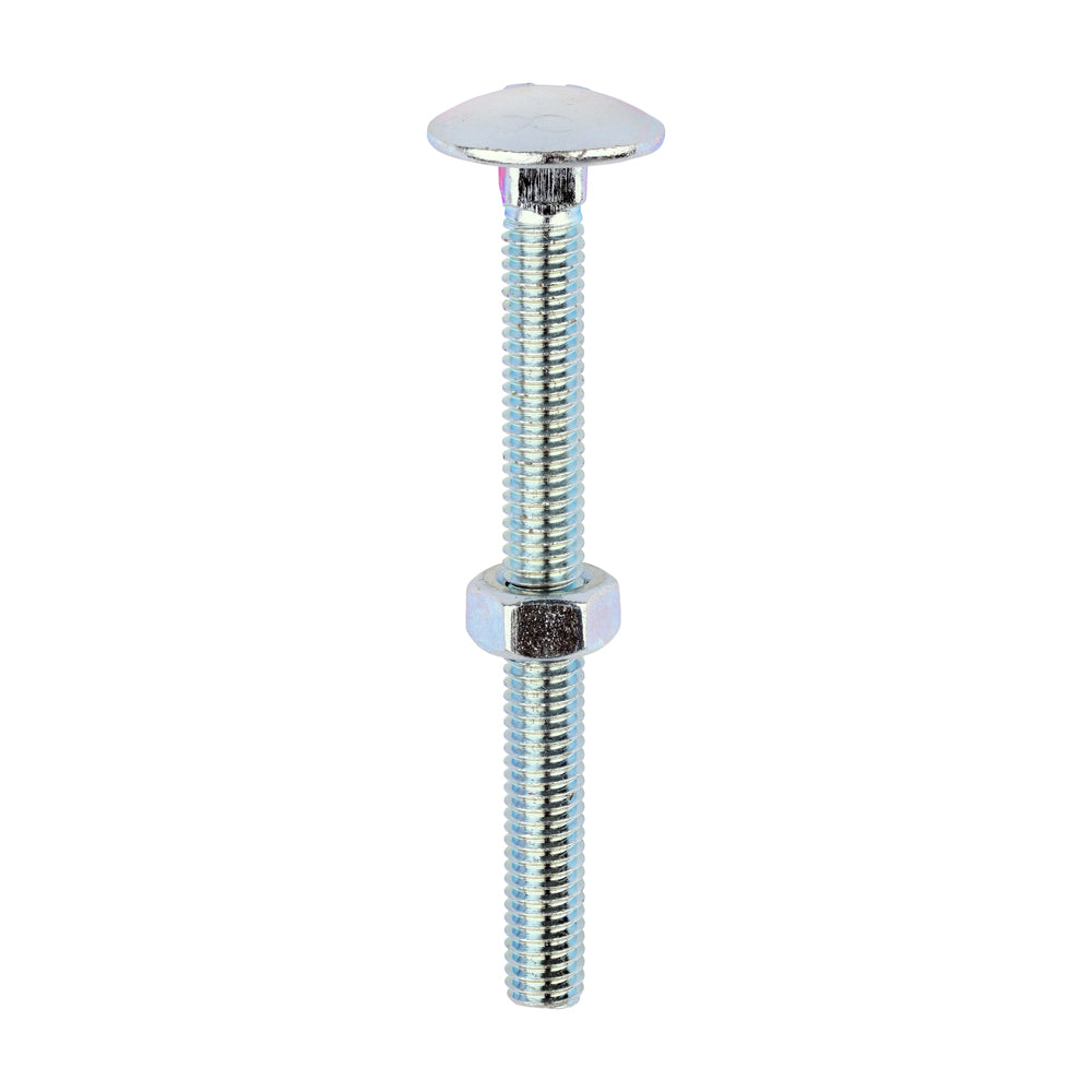 Timco Carriage Bolts & Nuts - Zinc
