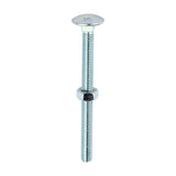 Timco Carriage Bolts & Nuts - Zinc