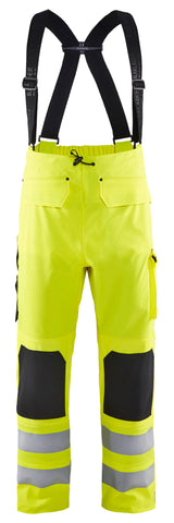 Blaklader 1306 Rain trousers Hi-Vis Level 3