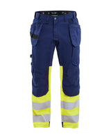 Blaklader 1558 Hi-Vis Trousers Stretch
