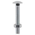 Timco Carriage Bolt & Nut - Stainless Steel