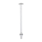 Timco Carriage Bolt, Washer & Nut - Exterior Silver