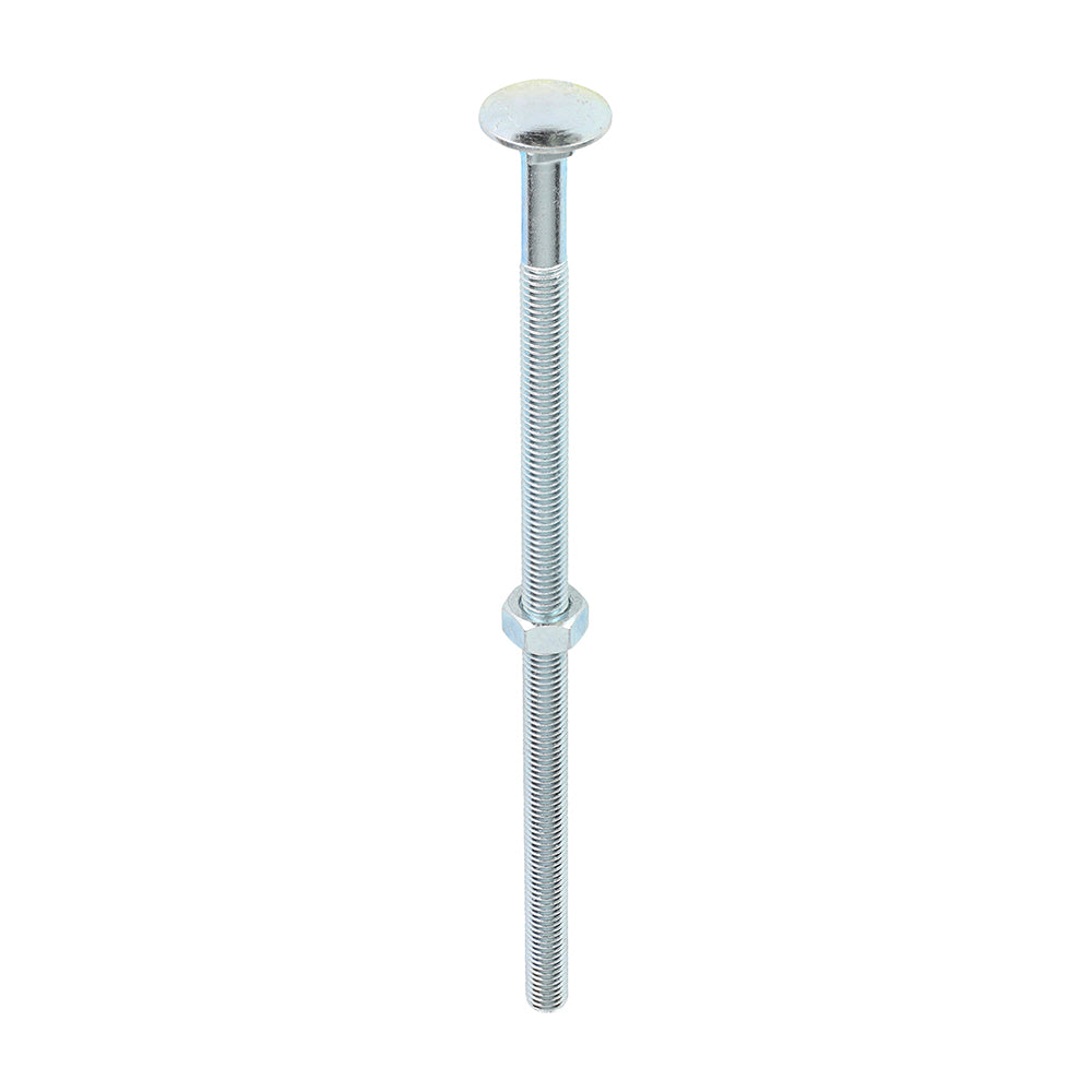 Timco Carriage Bolts & Nuts - Zinc