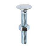 Timco Carriage Bolts & Nuts - Zinc