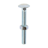 Timco Carriage Bolts & Nuts - Zinc
