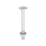 Timco Carriage Bolt, Washer & Nut - Exterior Silver