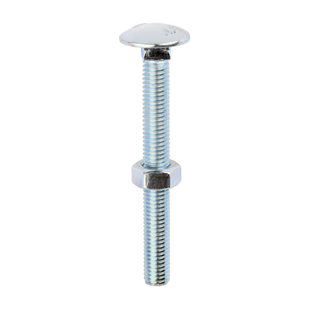 Timco Carriage Bolts & Nuts - Zinc