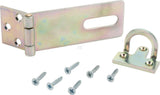 Plate for hanging padlocks