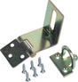 Bended flap for padlocks