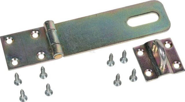 Plate for hanging padlocks