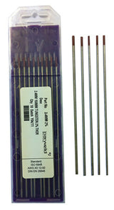 2% Thoriated Red Tip Tungsten