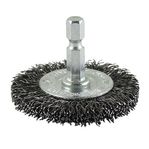 Timco Crimped Steel Wire Wheel Brush