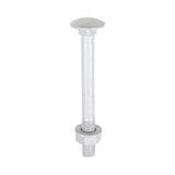 Timco Carriage Bolt, Washer & Nut - Exterior Silver