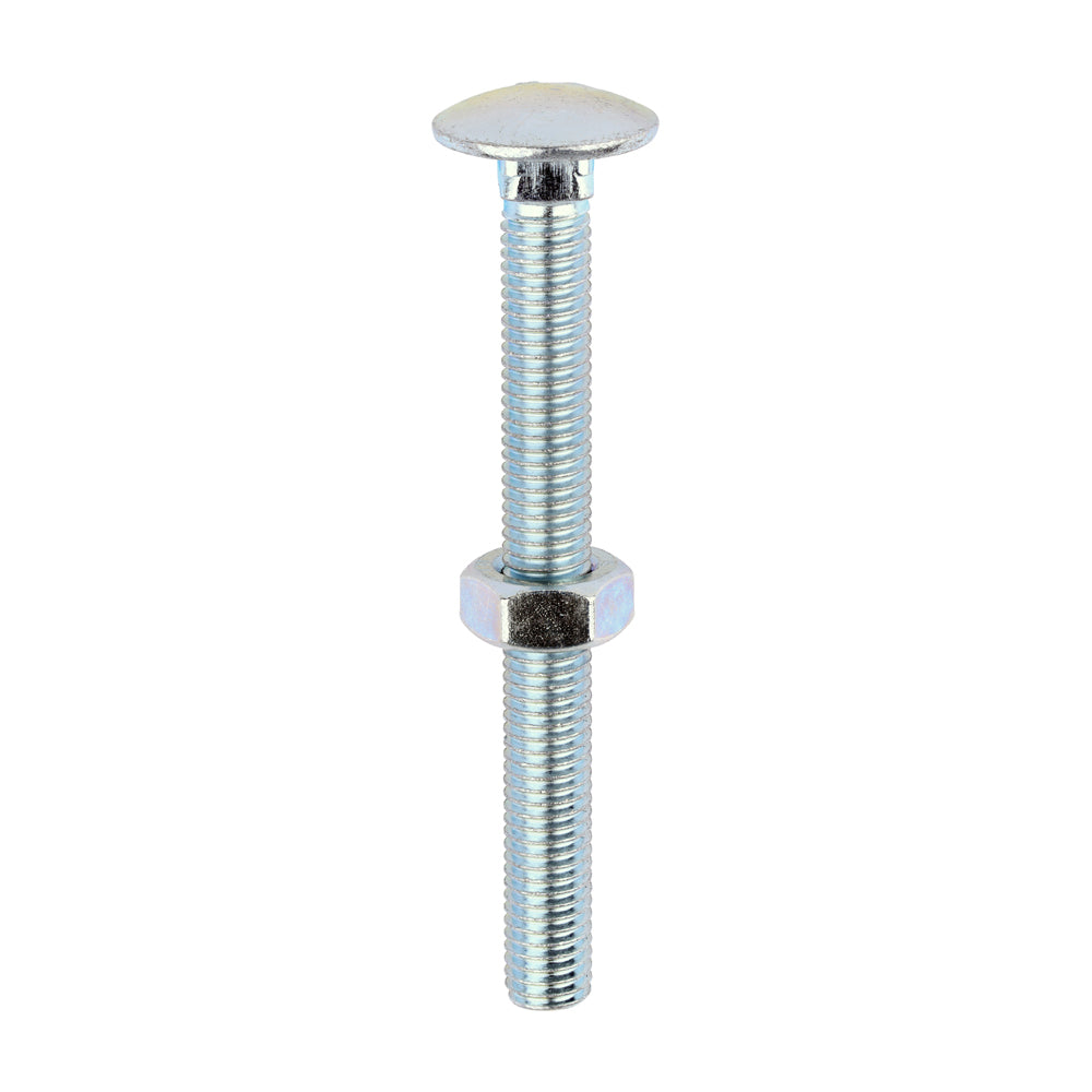 Timco Carriage Bolts & Nuts - Zinc