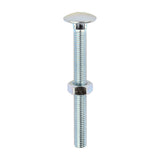 Timco Carriage Bolts & Nuts - Zinc