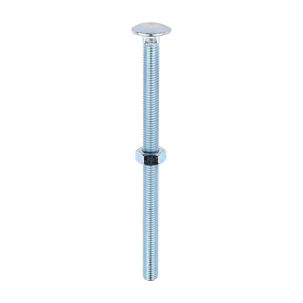 Timco Carriage Bolts & Nuts - Zinc
