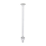 Timco Carriage Bolt, Washer & Nut - Exterior Silver