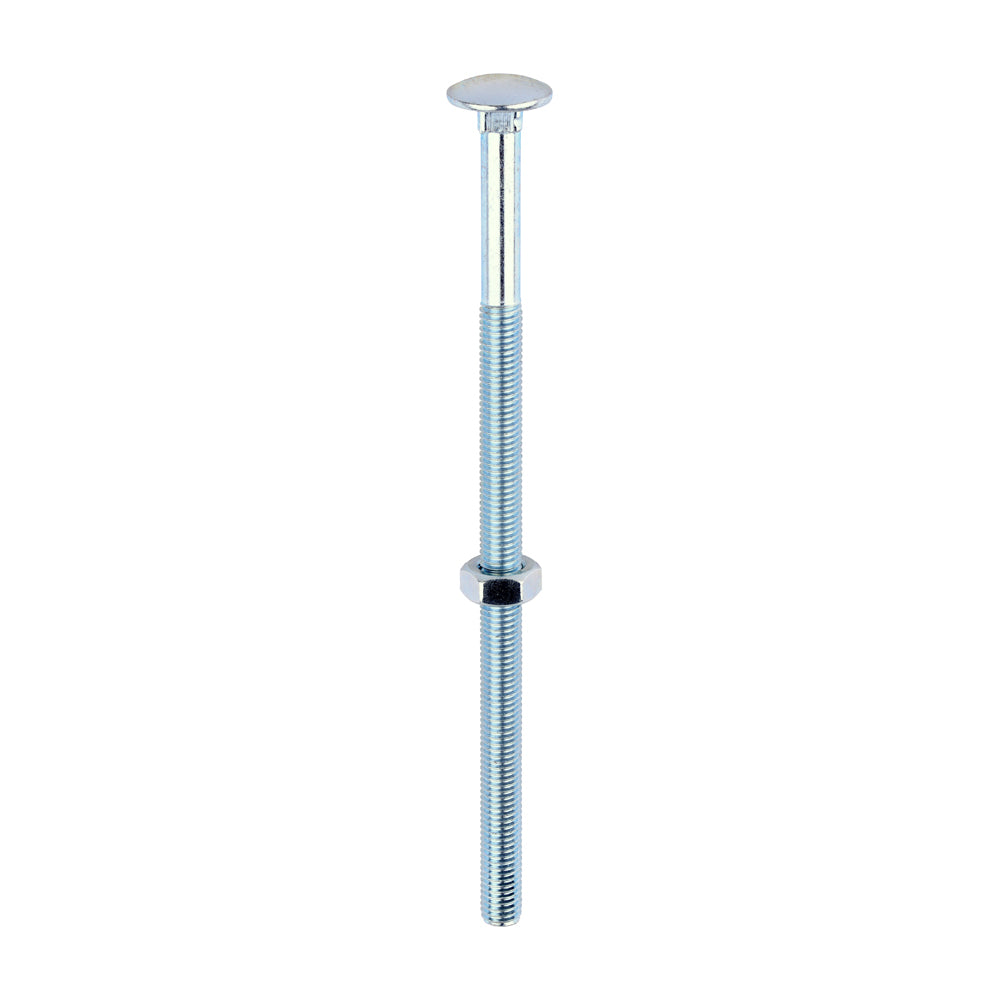 Timco Carriage Bolts & Nuts - Zinc