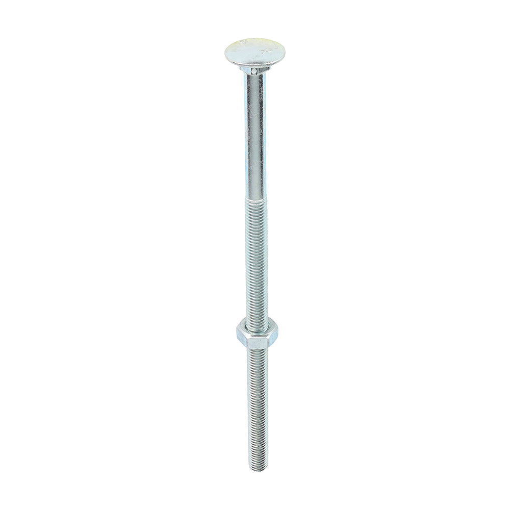 Timco Carriage Bolts & Nuts - Zinc