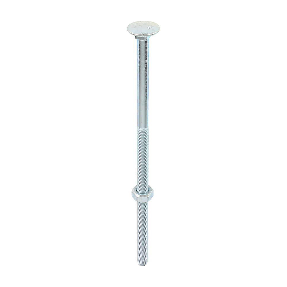 Timco Carriage Bolts & Nuts - Zinc