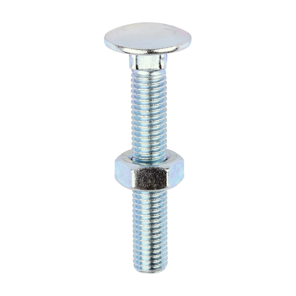 Timco Carriage Bolts & Nuts - Zinc
