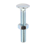 Timco Carriage Bolts & Nuts - Zinc