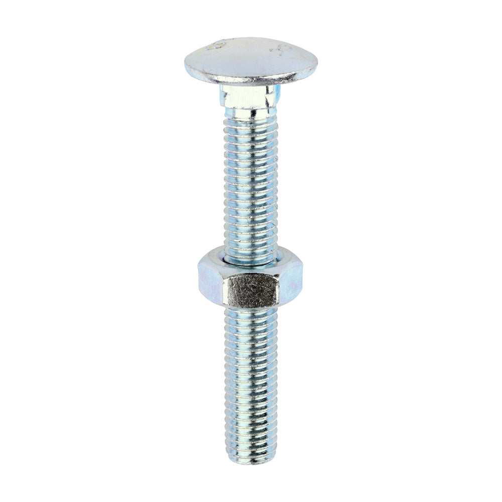 Timco Carriage Bolts & Nuts - Zinc