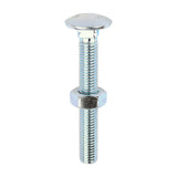 Timco Carriage Bolts & Nuts - Zinc