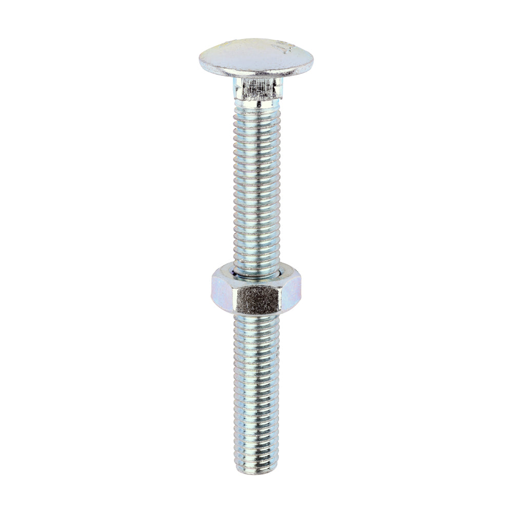 Timco Carriage Bolts & Nuts - Zinc