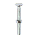 Timco Carriage Bolts & Nuts - Zinc