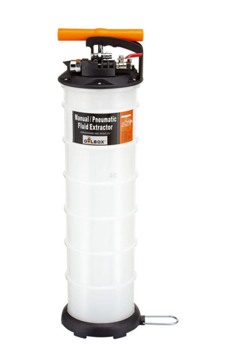 Oilbox Fluid extractor manual/pneumatic