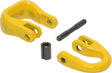 Webbing coupling link for roundsling and strap