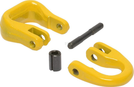 Webbing coupling link for roundsling and strap