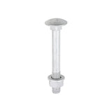 Timco Carriage Bolt, Washer & Nut - Exterior Silver