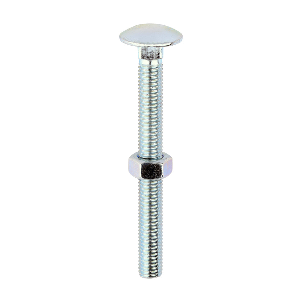 Timco Carriage Bolts & Nuts - Zinc