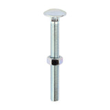 Timco Carriage Bolts & Nuts - Zinc