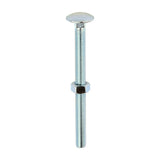 Timco Carriage Bolts & Nuts - Zinc