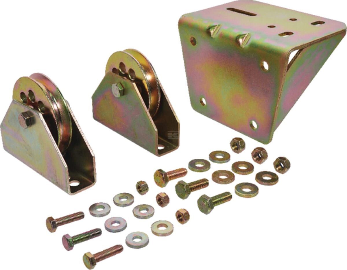 Wall mounting for AL-KO wire winch