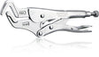 Parrot Nose Locking Pliers with sawteeth 9"