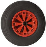 Fork wheel with glide bearings