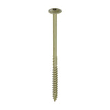 Timco In-Dex Timber Screws - Wafer Head Exterior Green